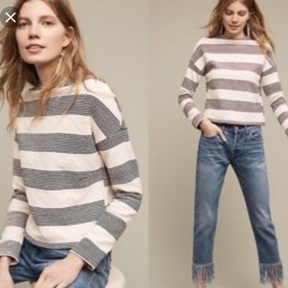 Eri + Ali Sabotie striped top